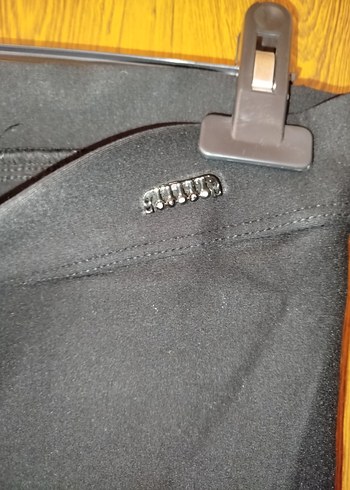 Siyah Payetli Kadın Tayt - Görsel 4