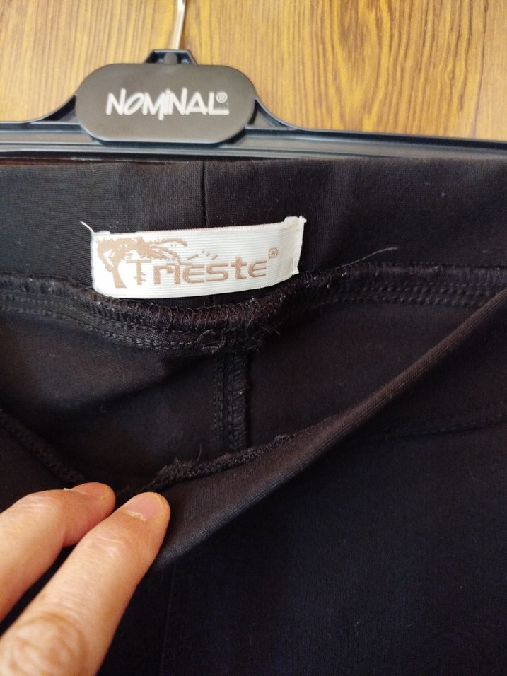 Siyah Payetli Kadın Tayt - Görsel 3