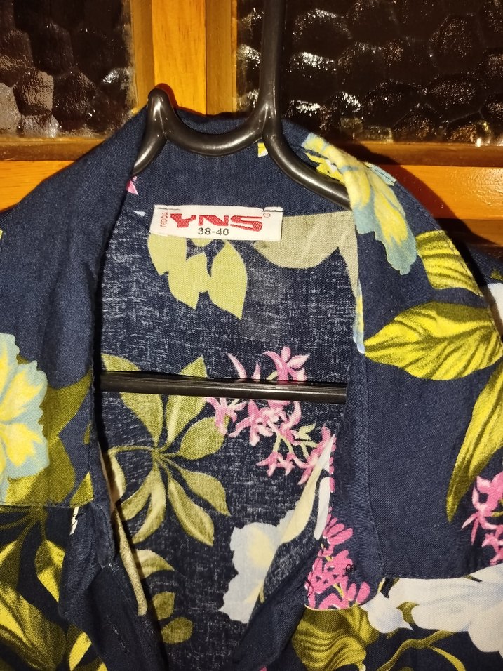 Çiçek Desenli Uzun 2 adet Viskon elbise - Görsel 3