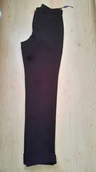 twist etiketli pantalon mürdüm renk 