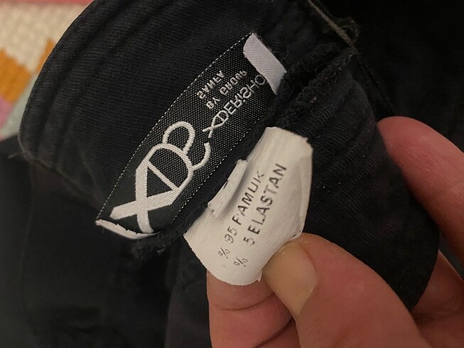 l Beden siyah Renk Derishow jogger pantalon