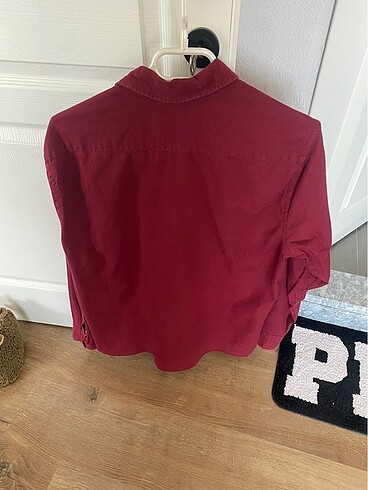 l/xl Beden bordo Renk Lee cooper erkek gömlek