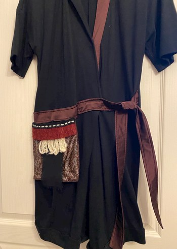 Kısa Boy Bohem Tarzı Kadın tulum - Görsel 2