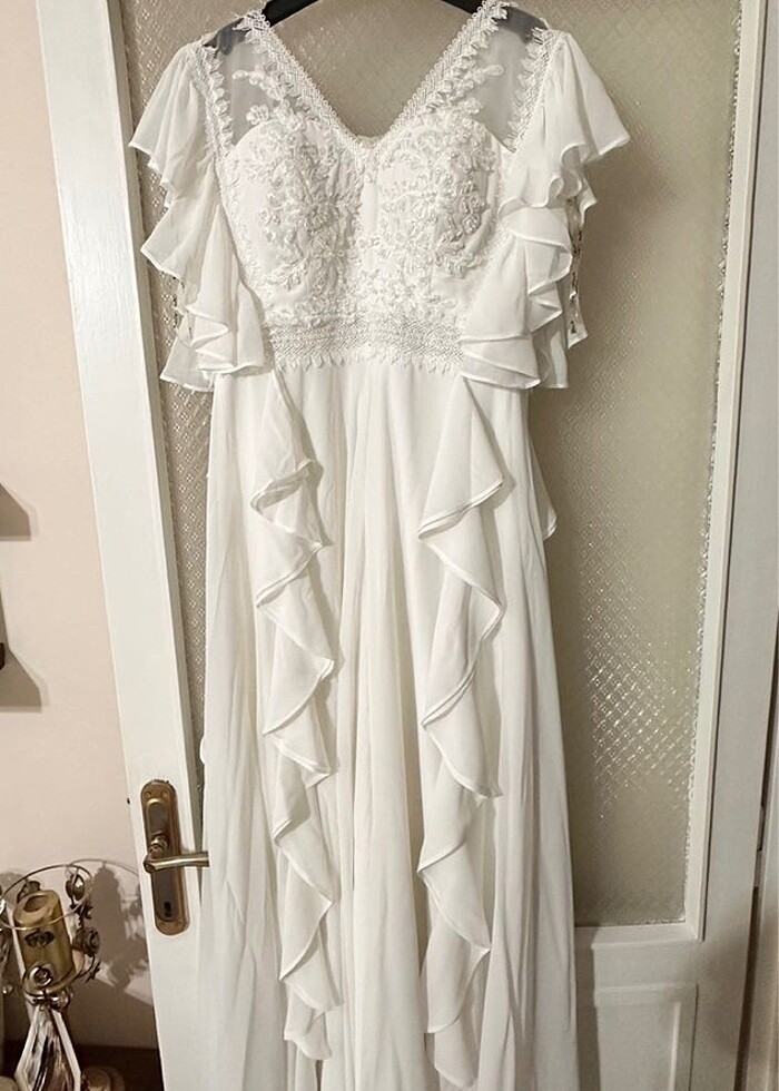 TASARIM NİKAH ELBİSESİ - Görsel 3