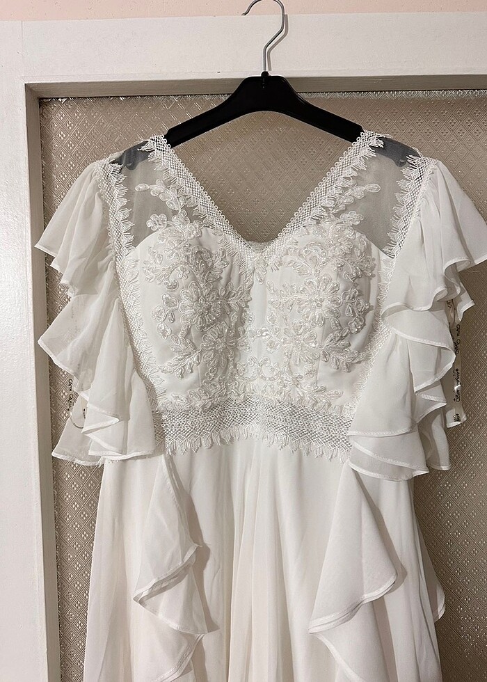 TASARIM NİKAH ELBİSESİ - Görsel 5