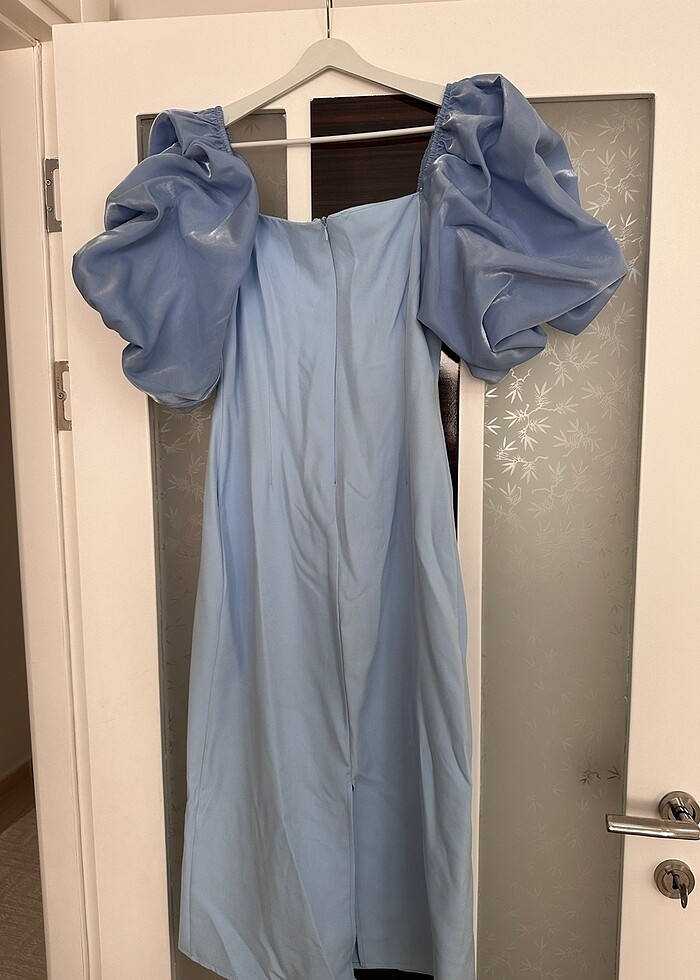 Balon kol abiye - Görsel 3