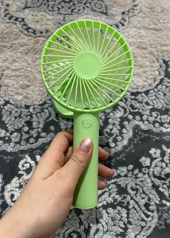 Yeşil Mini Masaüstü Vantilatör - Görsel 3