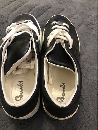 38 Beden siyah Renk Bambi Sneaker