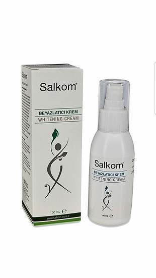 Salkom Cilt Beyazlatıcı Krem 100 ml