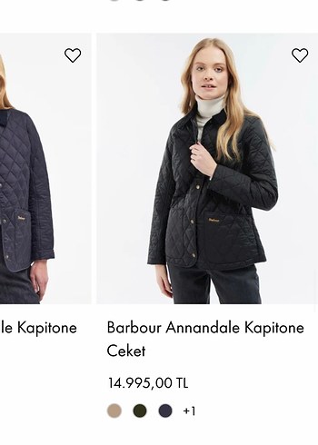 Barbour Annandale Kapitone Ceket