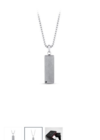 Zen Diamond Celik Zen Pirlanta Kolye