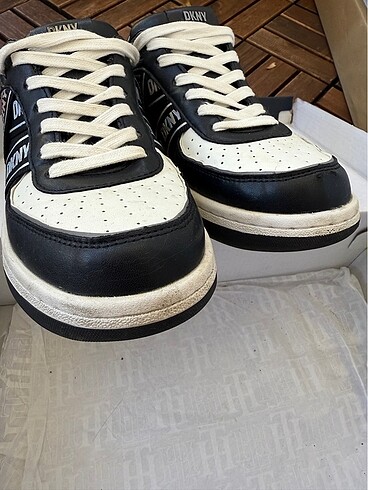 38 Beden siyah Renk Dkny Sneaker