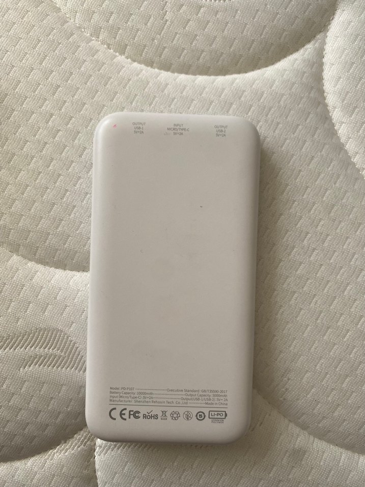 Beyaz Powerbank PD-P107 10000mAh - Görsel 4