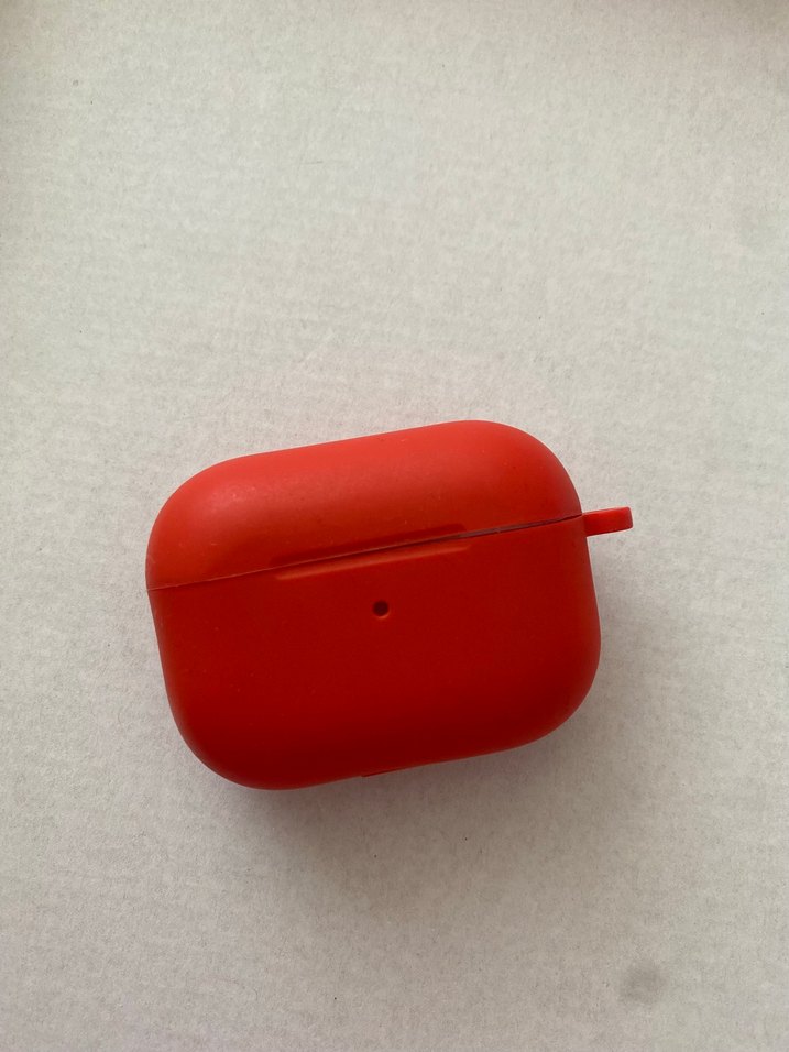 Pembe ve Kırmızı AirPods Pro kılıfı - Görsel 4