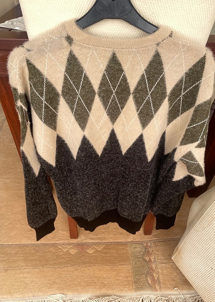 Baklava Modelli Kazak - Görsel 2