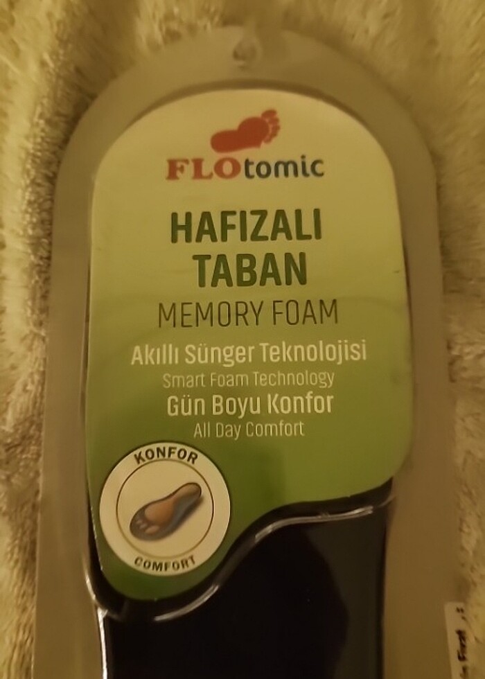 Hafızalı taban 36-40 numara, etiketli - Görsel 2