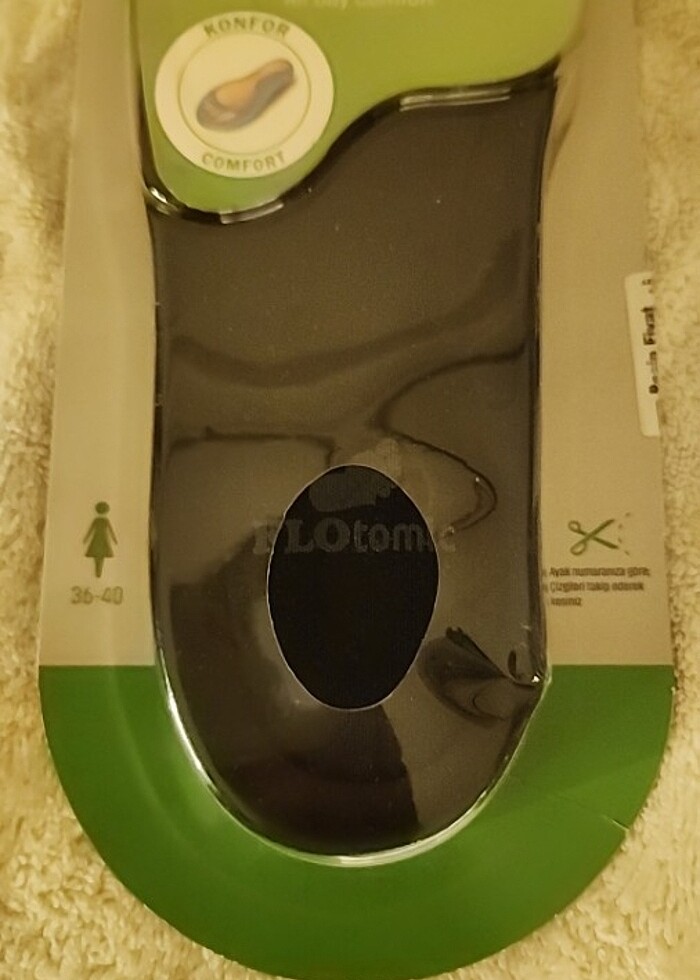 Hafızalı taban 36-40 numara, etiketli - Görsel 3