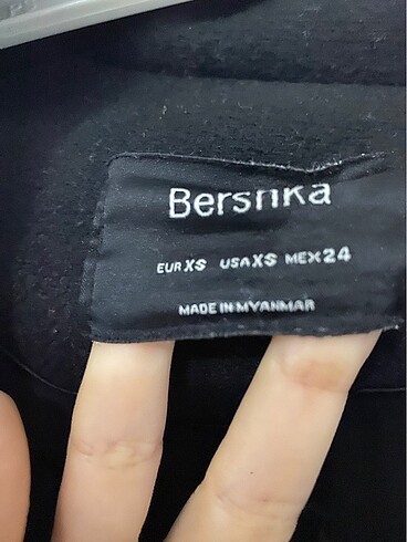 Bershka siyah kaban bershka