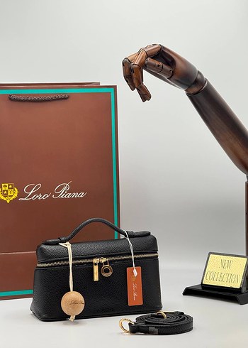 Loro Piana Siyah Askili Canta