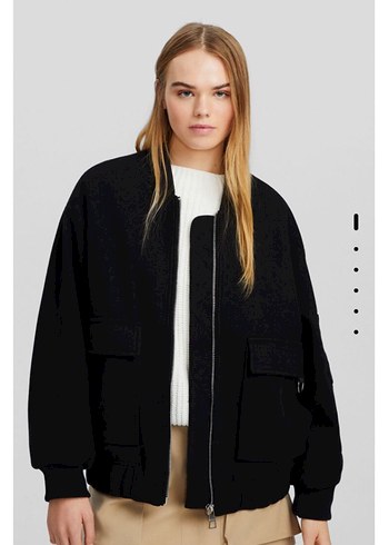 Siyah Oversize Kadın Ceket