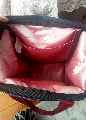 Kanz Kırmızı Bebek Çantası - Görsel 3