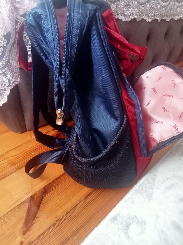 Kanz Kırmızı Bebek Çantası - Görsel 5