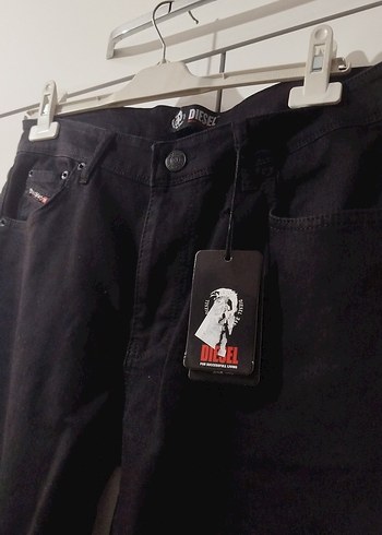 Diesel Siyah Denim Pantolon
