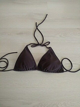 Kahve bikini üst