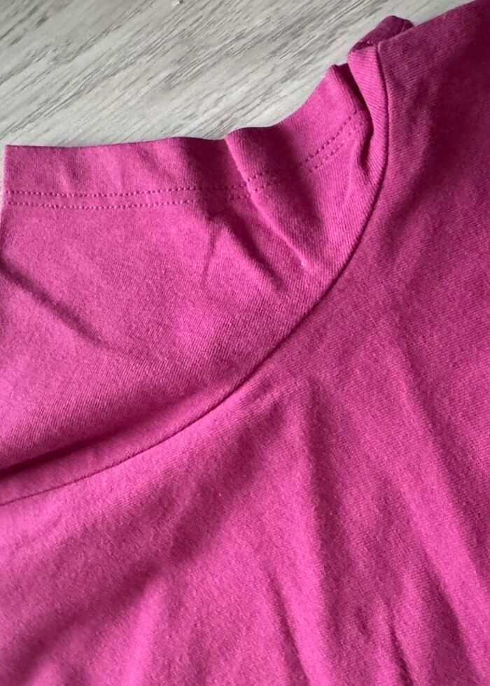 Sıfır Yaka Tişört - Görsel 4