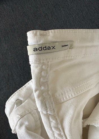 Kadın Beyaz Skinny Kot Pantolon - Görsel 2