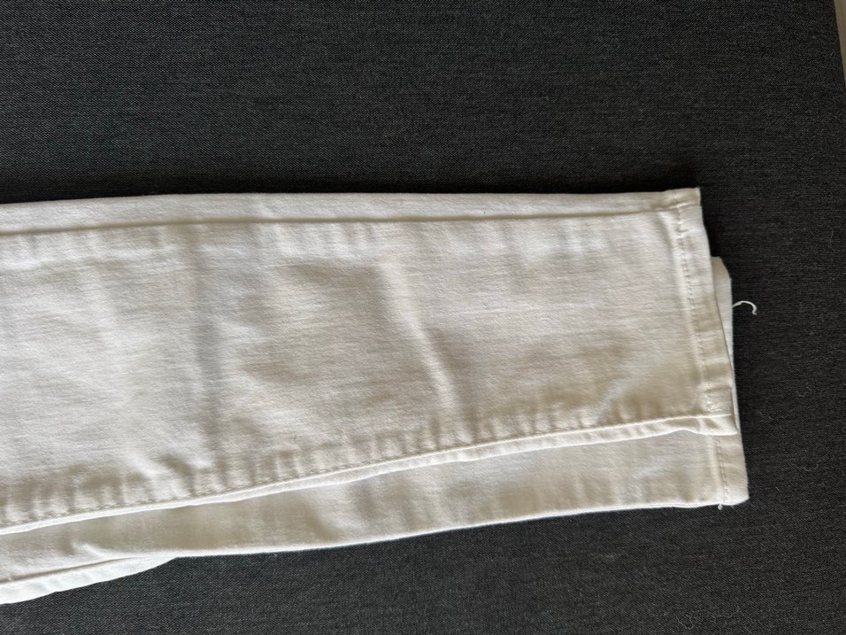 Kadın Beyaz Skinny Kot Pantolon - Görsel 4