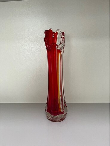 Murano vazo kırmızı