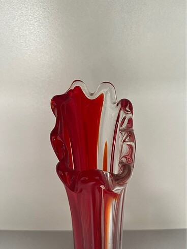 Diğer Murano vazo kırmızı