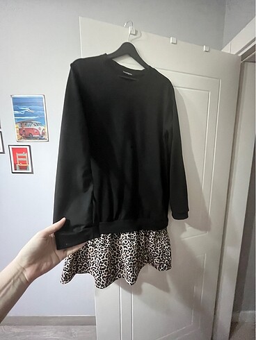 Diğer Sweatshirt görünümlü elbise