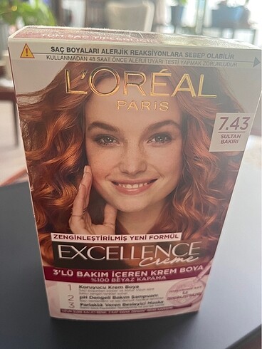 Loreal Paris Loreal sultan bakırı saç boyası