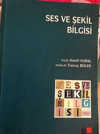 Ses ve şekil bilgisi Hanifi Vural- Tuncay Böler