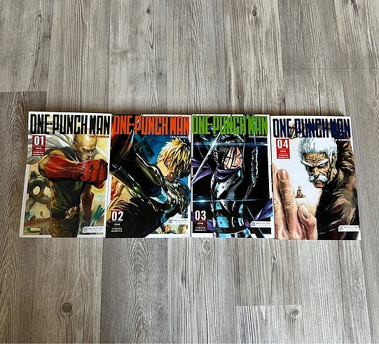 ONE PUNCH MAN Kitap 1-2-3-4