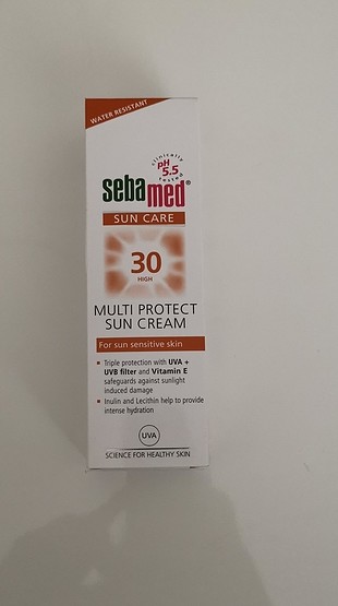 sebamed çok yönlü koruyucu güneş kremi 30 factör 75ml 