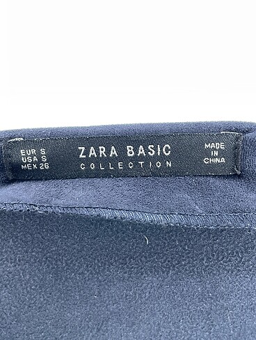 s Beden lacivert Renk Zara Yelek %70 İndirimli.