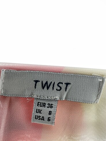 36 Beden çeşitli Renk Twist Uzun Elbise %70 İndirimli.
