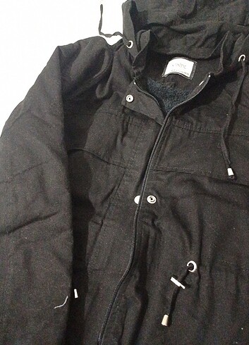 xl Beden Siyah mont