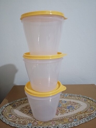 Tupperware 3lü set sıfır