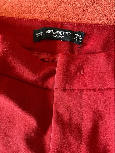 38 Beden kırmızı Renk Kırmızı cigarette pantolon