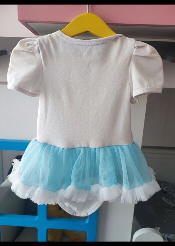 Elbise zıbınlı Elsa tutu - Görsel 4