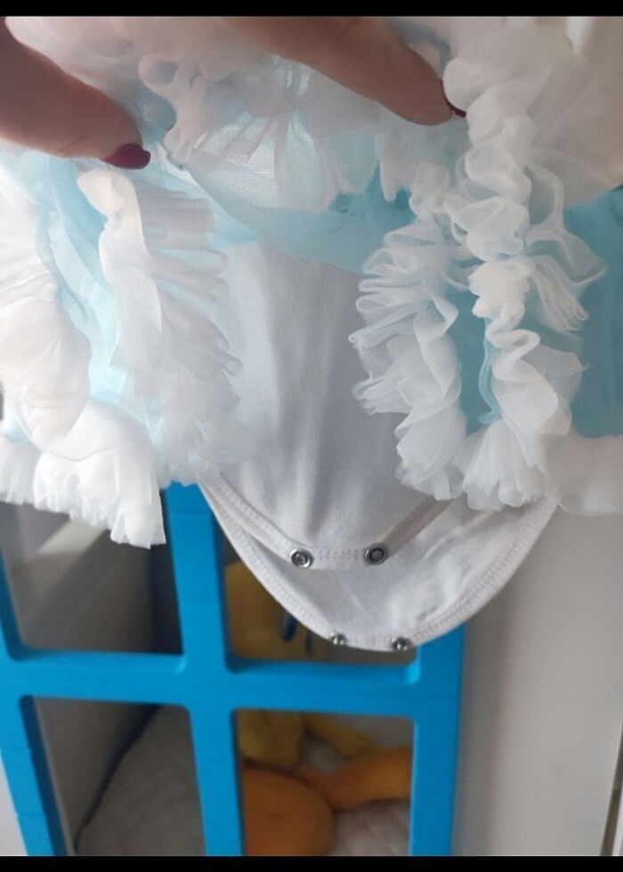 Elbise zıbınlı Elsa tutu - Görsel 3