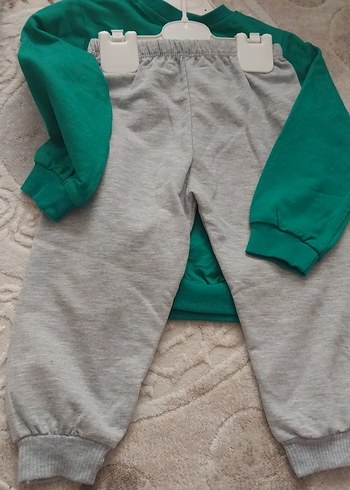 Çocuk Yeşil Pokémon Baskılı Sweatshirt - Görsel 4