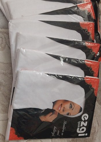 Beyaz ezgi marka tulbent - Görsel 2