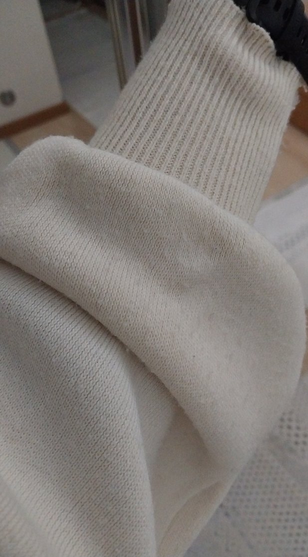 krem triko Elbise - Görsel 4