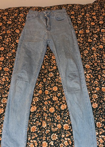 Trendyol & Milla Acik Mavi Dar Kesim Denim Jean