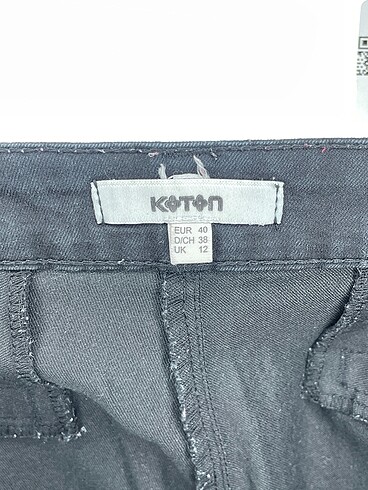 40 Beden siyah Renk Koton Jean / Kot %70 İndirimli.